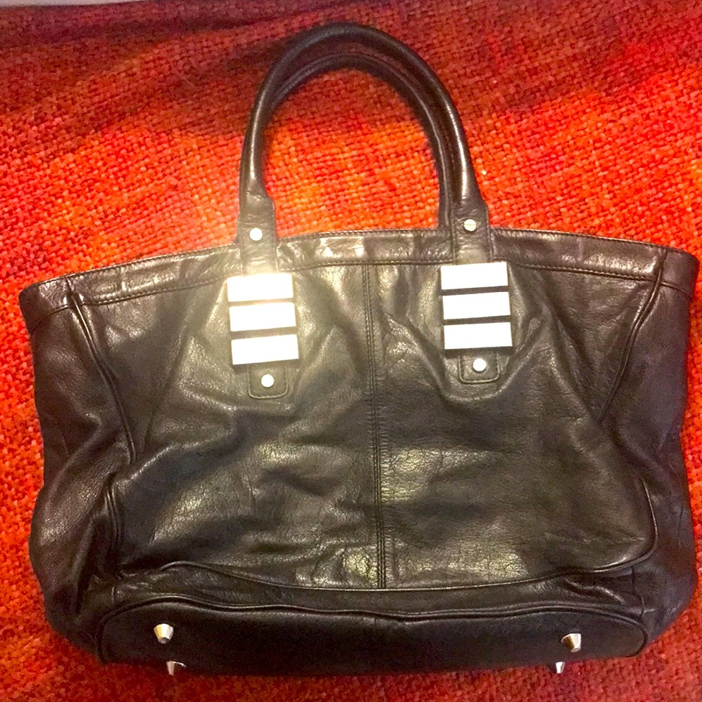Large Hype Leather Tote